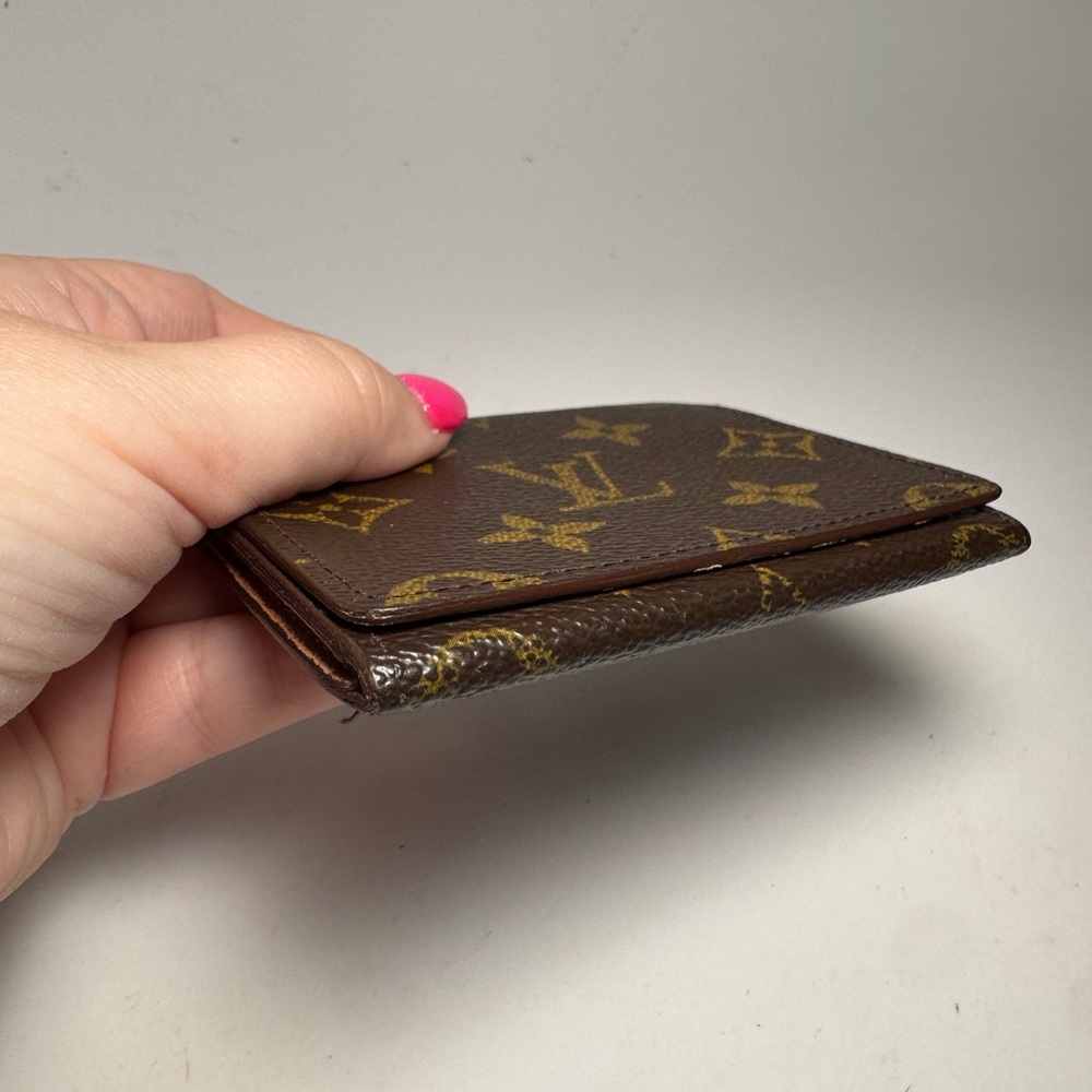 SOLD Louis Vuitton Monogram Card Holder Wallet Luxury - Picture 13 of 15